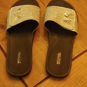 Michael Kors slide sandals
